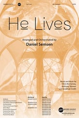 He Lives SATB choral sheet music cover